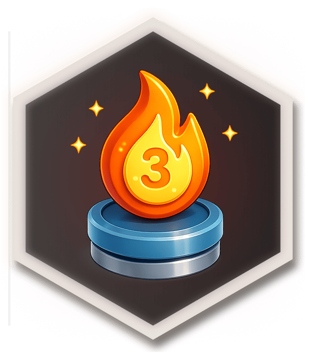 3 Day Streak